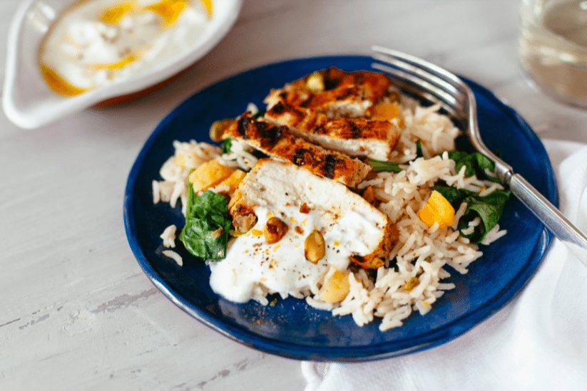 Curry Chicken with Basmati Rice Recipe