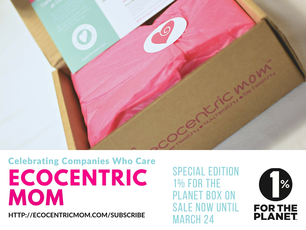 Ecocentric Mom Announces Special Edition 1% For the Planet Box